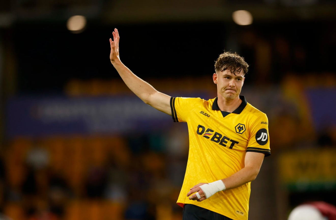 Jørgen Strand Larsen. (Photo Credit: Wolves Media).