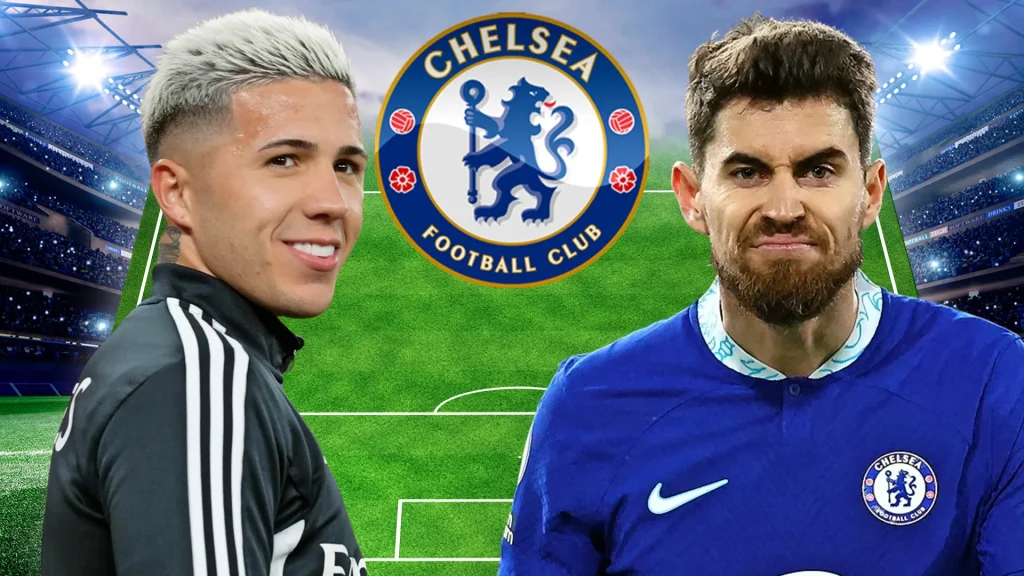 Jorginho & Enzo Fernández - Photo Credit : thesun Uk