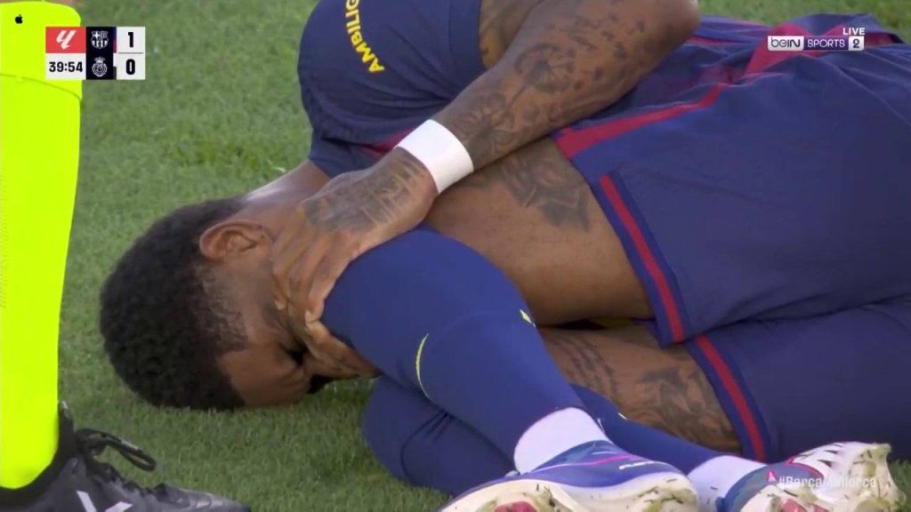 Marcus Rashford sustaining left knee injury against Mallorca - Photo Credit : Naimul Rafin, Facebook