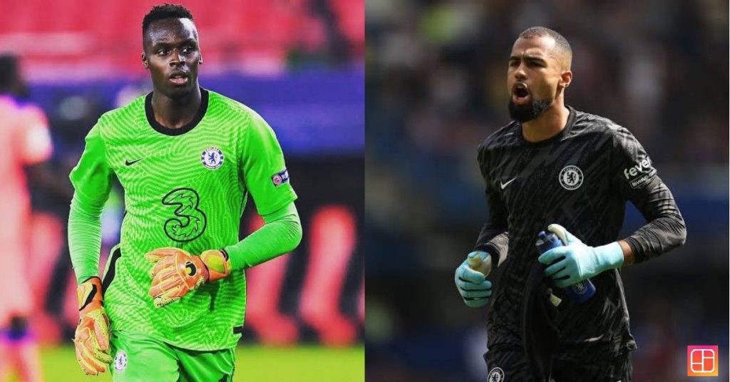 Mendy & Robert Sánchez - Photo Credit : BLUES FOR LIFE FC, Facebook