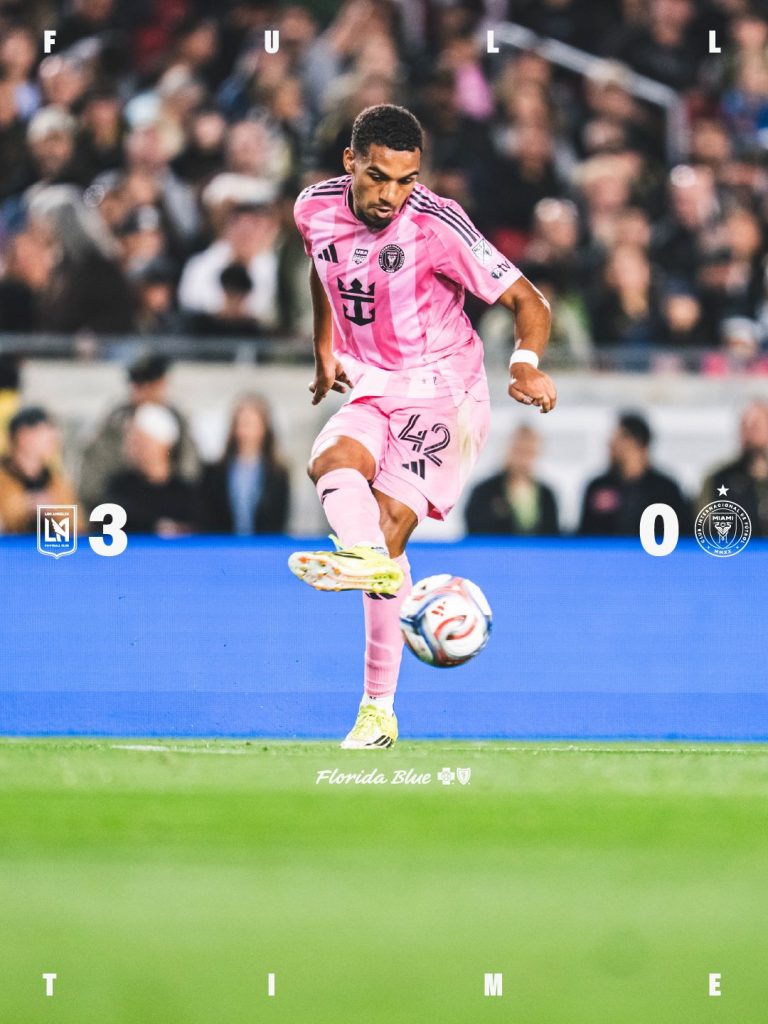 Messi’s Inter Miami Thrashed 3-0 by LAFC - Photo Credit : Inter Miami, X