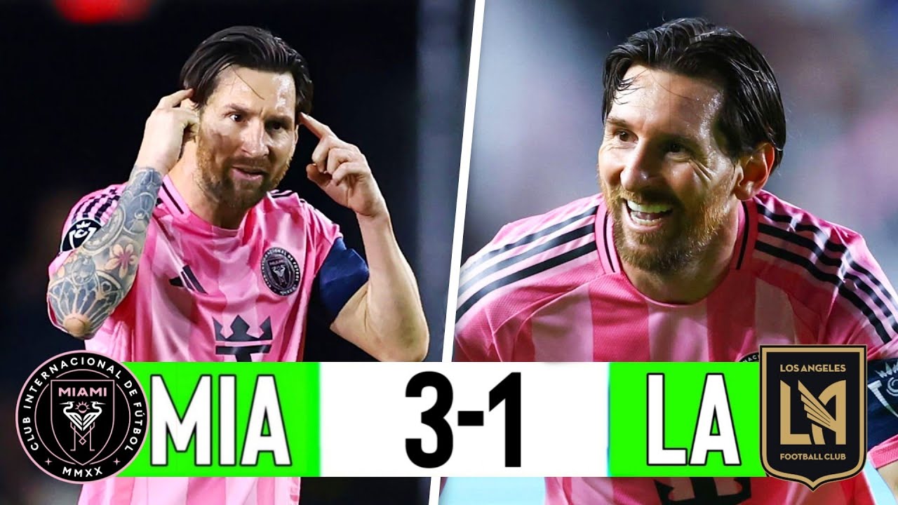 Messi’s Inter Miami Thrashed 3-0 by LAFC - Photo Credit : Memorable Studio, Youtube