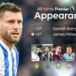 JAMES-MILNER-APPEARANCE-RECORD-EQUAL- photo credit: Premier League website