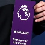 Premier League Manager of the Month Award (Photo Credit: Manchester City website)