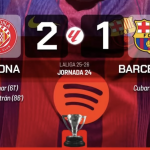 Girona Shock Barça 2–1 - Photo Credit : Ariel Hazard, Facebook