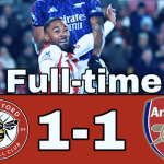 Arsenal and Brentford share the spoils in a 1-1 draw, is it a point gained or 2 points dropped - Photo Credit : Arsenal FC:the best football club in the world's, Facebook