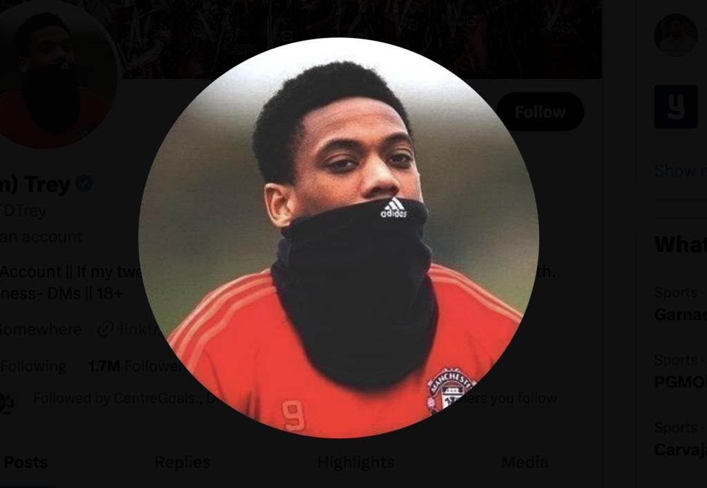 UTDtrey. (photo credit: UTDtrey via x)