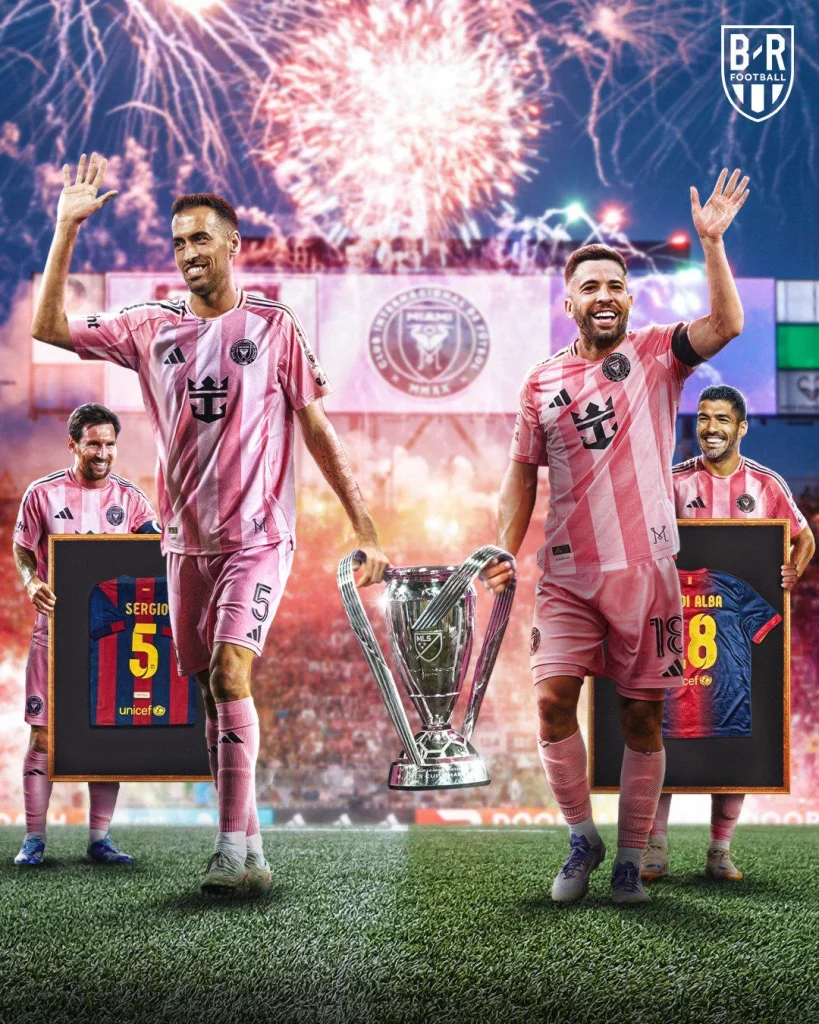 Sergio Busquets and Jordi Alba retire - Photo Credit : Reddit