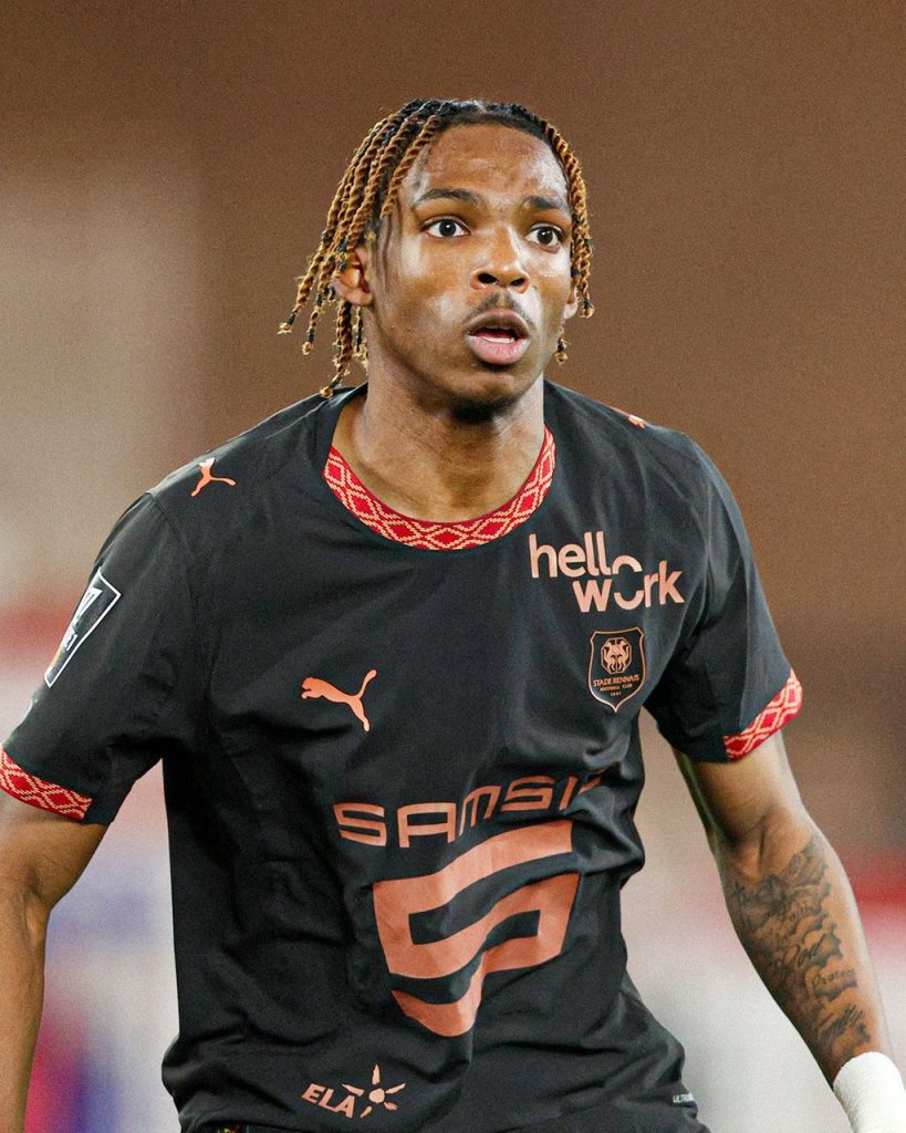 Jeremy Jacquet (Photo Credit: Rennes Media Via X)