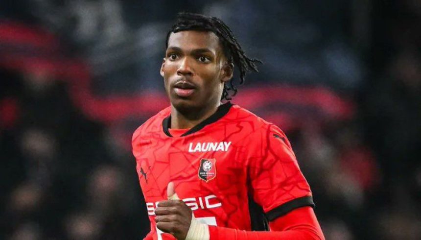 Jeremy Jacquet (Photo Credit: Rennes Media Via X)