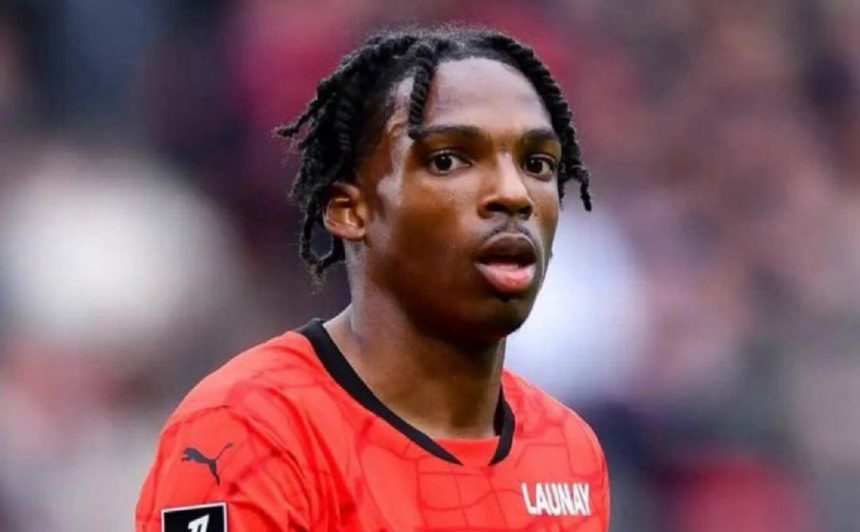 Jeremy Jacquet (Photo Credit: Rennes Media Via X)