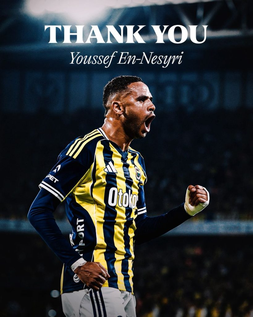 Youssef En-Nesyri (Photo Credit: Fenerbahçe Via X)