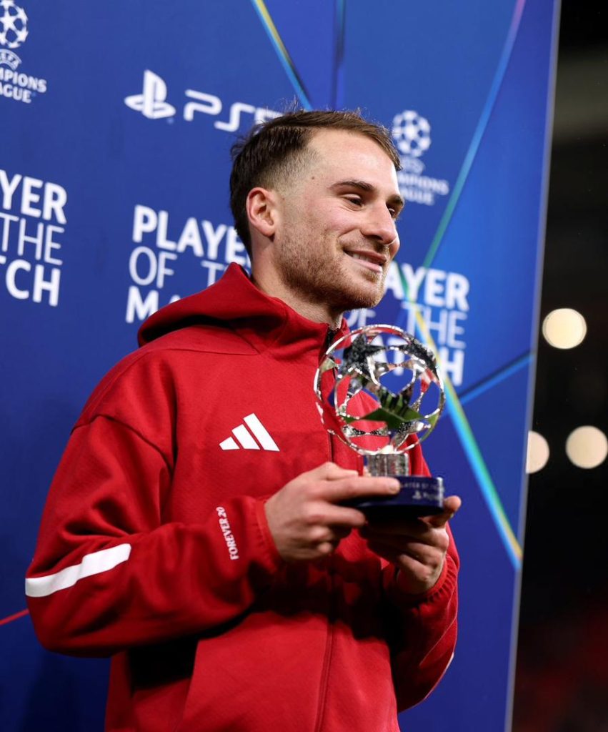 Alexis Mac Allister of Liverpool (Photo Credit: Liverpool via X)