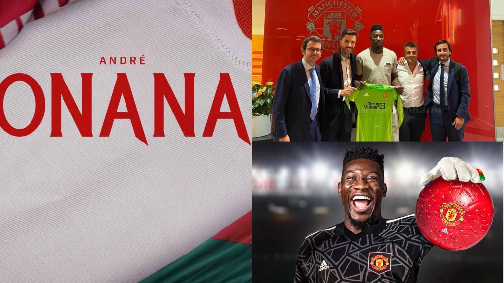 André Onana joins Manchester United - Photo Credit :  CloudNine Sports