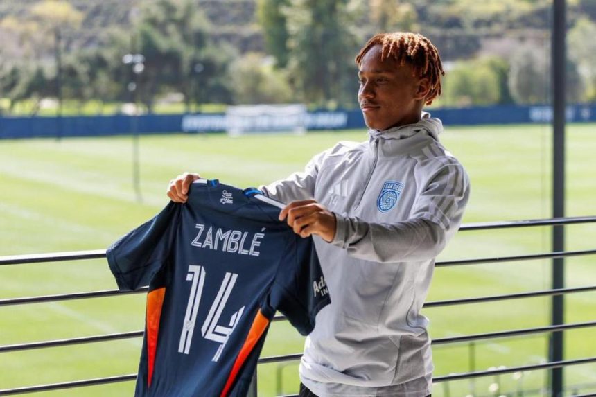 San Diego FC have signed 18-year-old winger Bryan Zamblé - Photo credit: Fabrizio Romano via x