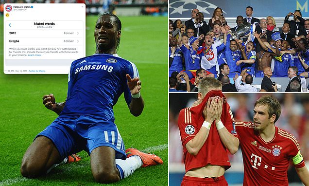 Chelsea vs Bayern munich 2012 - Photo Credit : Dailymail