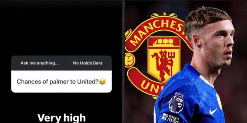 Cole Palmer friend had said cole palmer has high chance of joining manchester united - Photo Credit : KBS, Facebook