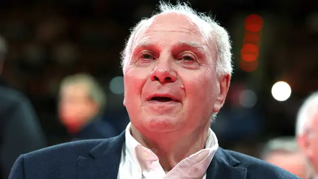 Uli Hoeneß. (photo credit: fabrizio romano via x)