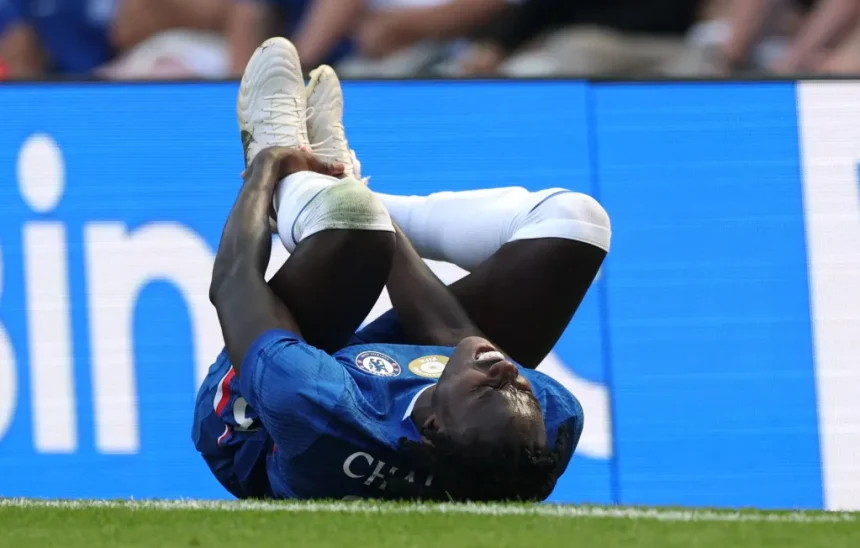 Trevoh Chalobah injured: Photo credit: The sun