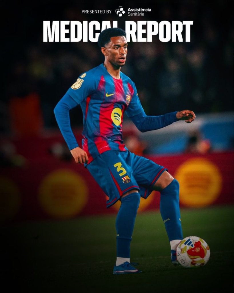 Alejandro Balde medical report (FC Barcelona via x)