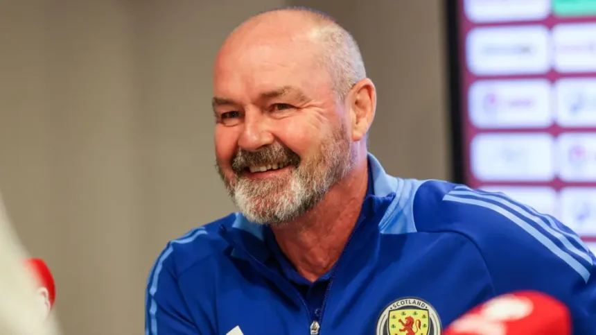 steve clarke. (photo credit: skysport media)