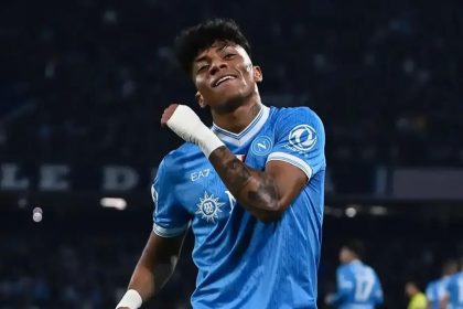 Alisson Santos of SSC Napoli (photo credit: Getty images)