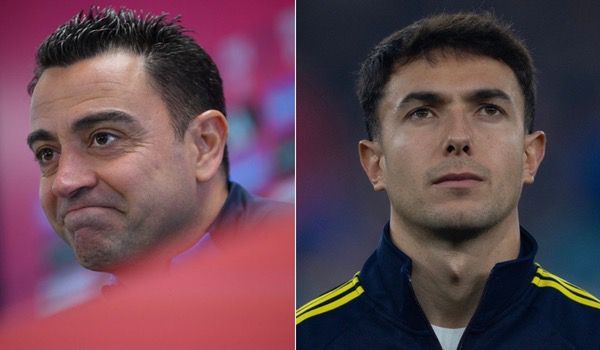 Xavi Hernandez & Zubimendi (photo credit: Softfootball media)