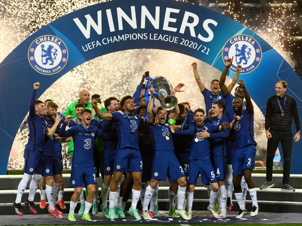 Chelsea win the UEFA Champions League in 2021 - Photo Credit : The Guardian