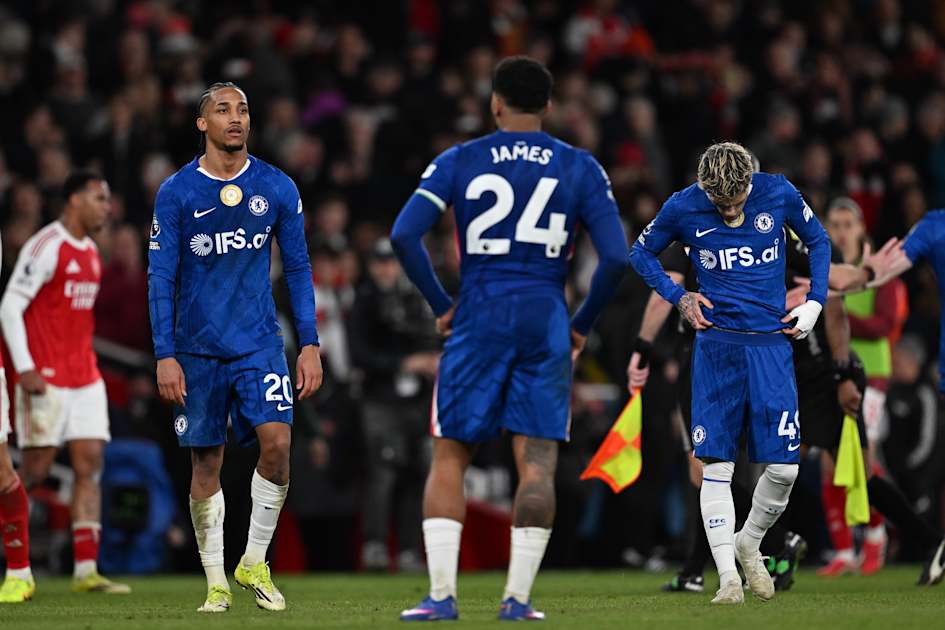 Chelsea’s Pain Deepens After Narrow 2-1 Derby Defeat to Arsenal - Photo Credit : Softfootball Website