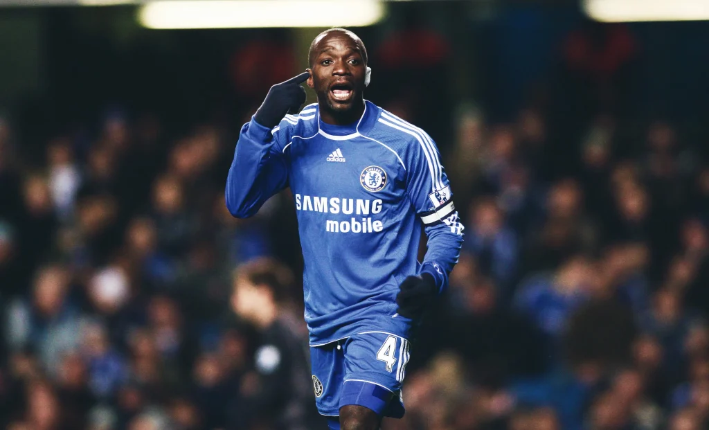 Claude Makelele at playing for chelsea - Photo Credit : These Football Times