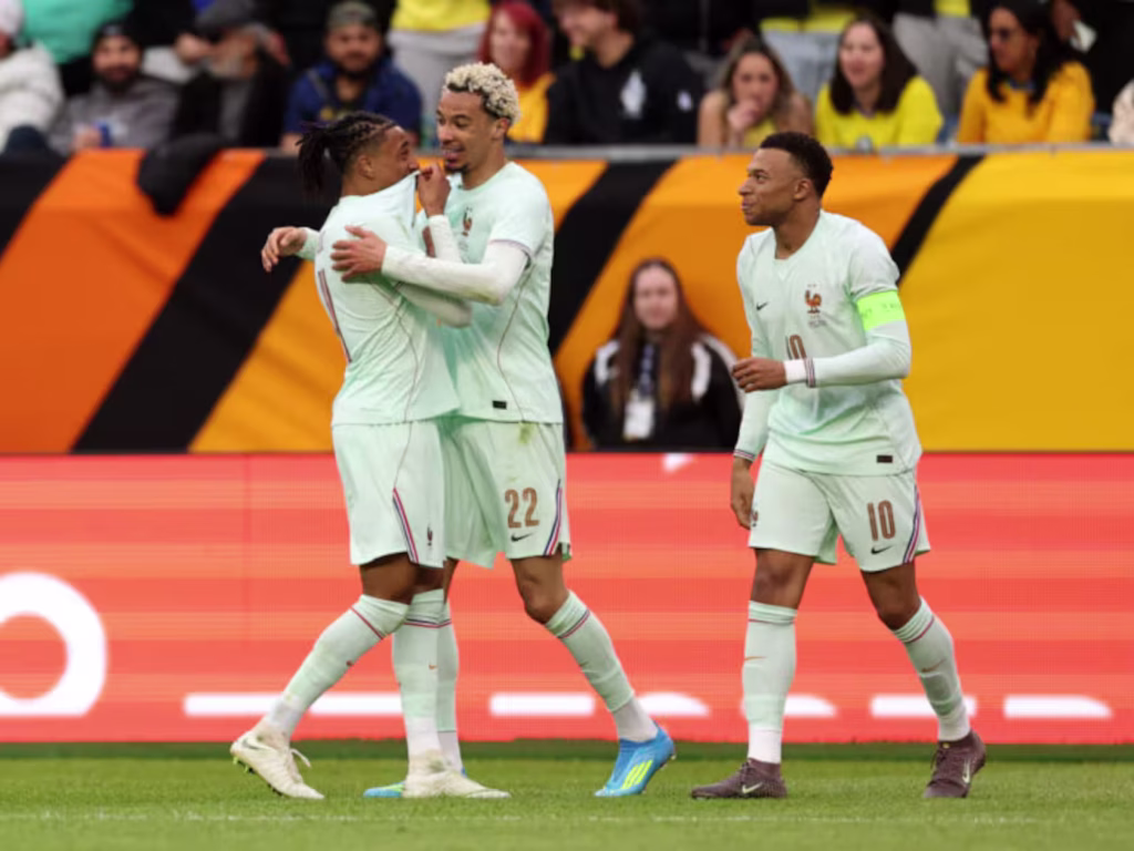 Ekitike building strong partnerships with Mbappé in the france National team - Photo Credit : Onefootball