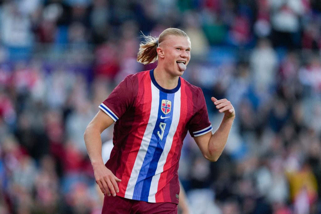 Erling Haaland representing Norway - Photo Credit : The New York Times