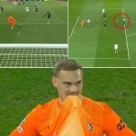 Filip Jørgensen Error that caused chelsea conceed third goal against psg in ther 5-2 loss - Photo Credit : FC Chelsea news, Facebook