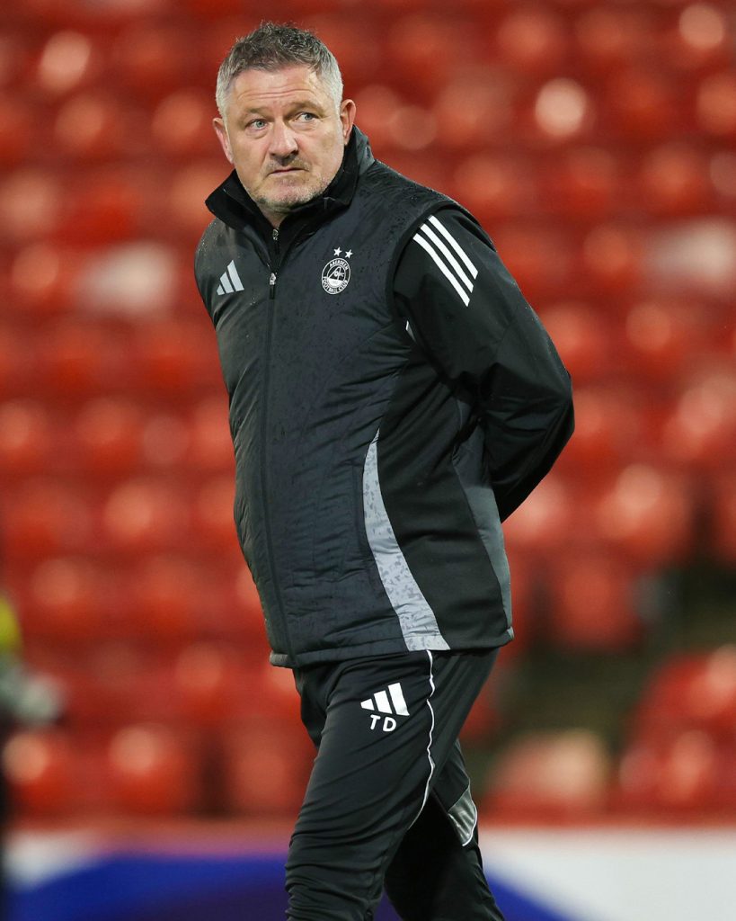 Tony Docherty- Photo credit: Aberdeen via X