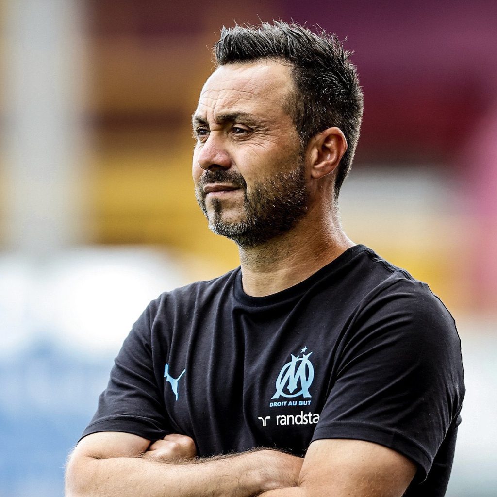 Roberto De Zerbi- Photo credit: Fabrizio Romano via X