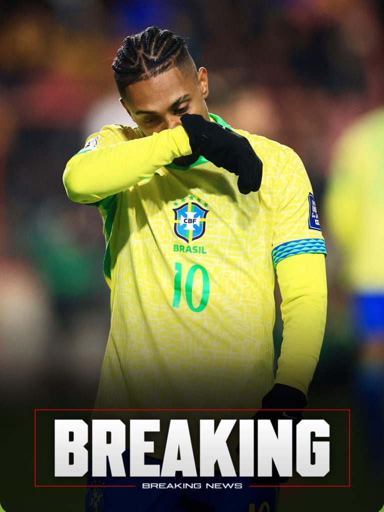 Raphinha substituted due to muscle problem- Photo credit:  Fabrizio Romano via X