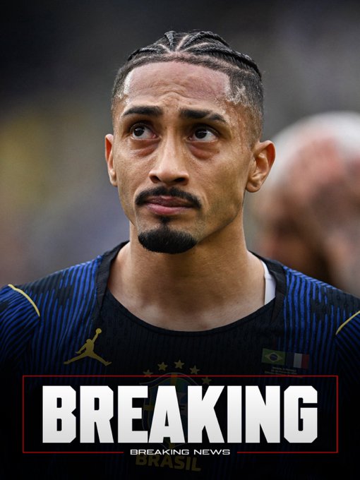 Raphinha. (photo credit: fabrizio romano via x)