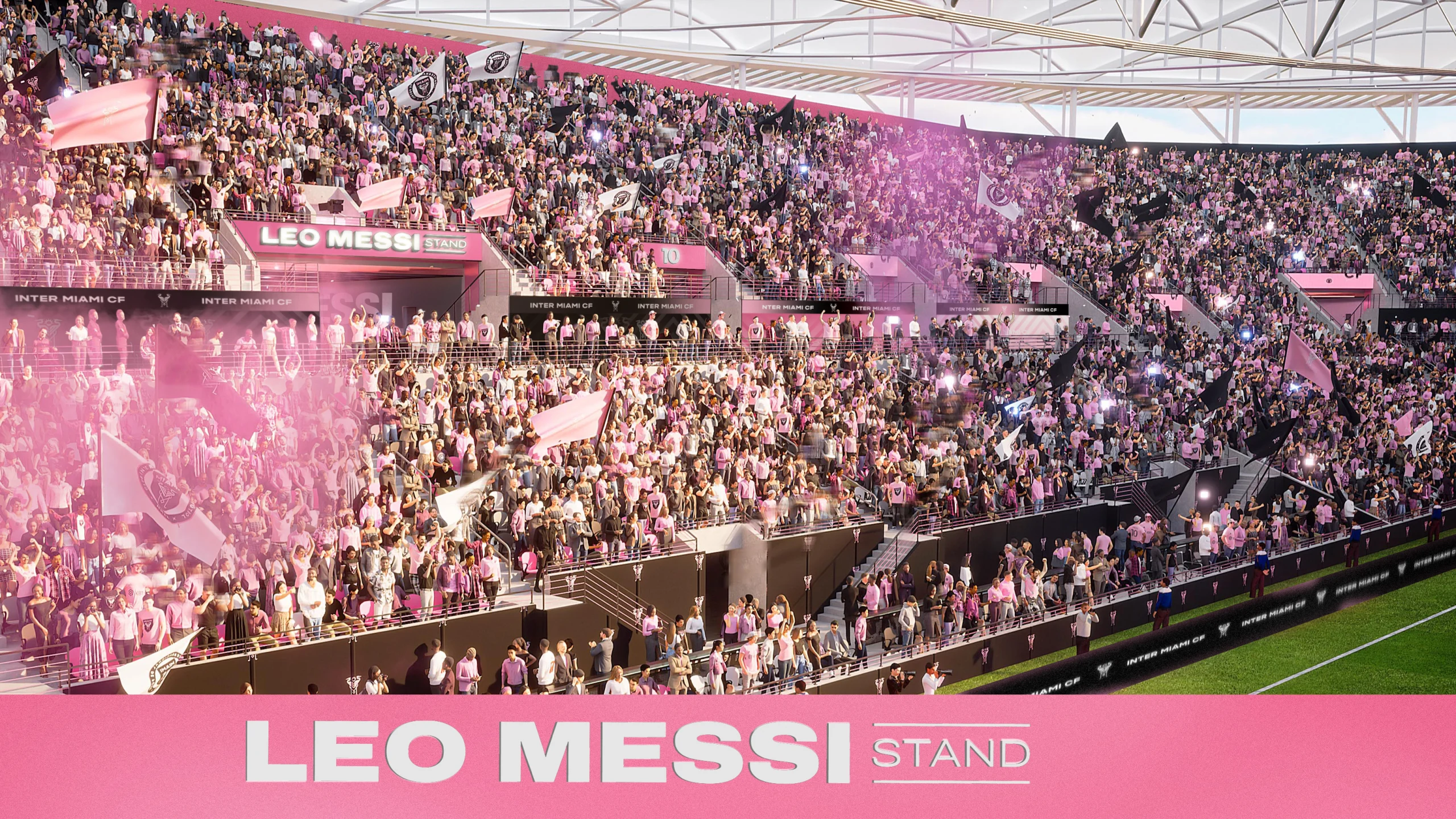 Inter Miami Honor Lionel Messi with Stadium Stand While Still Active - Photo Credit : Inter Miami, Website