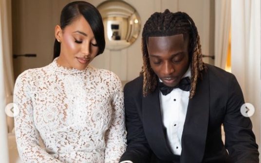 Shireen and Doku. (photo credit: myjoyonline media)