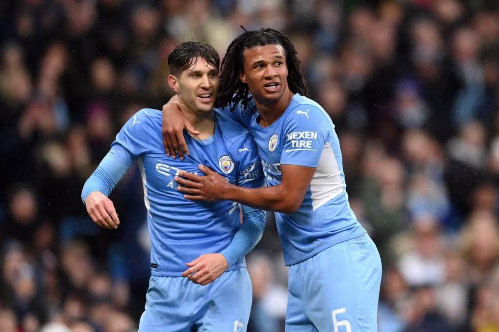 John Stones and Nathan Ake Playing for Man City - Photo Credit : Manchester Evening News