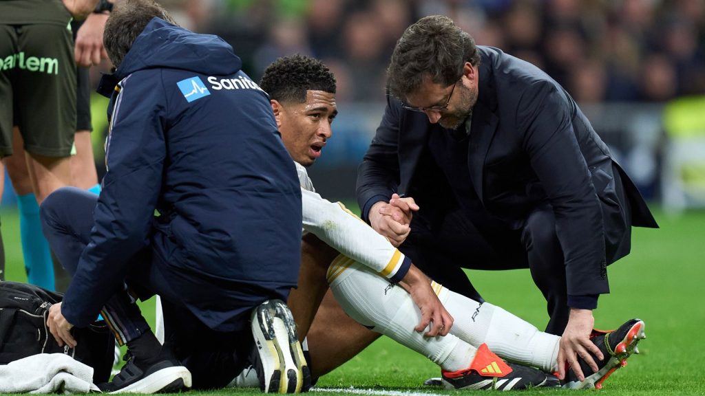 Jude Bellingham injured - Photo Credit : Skysports