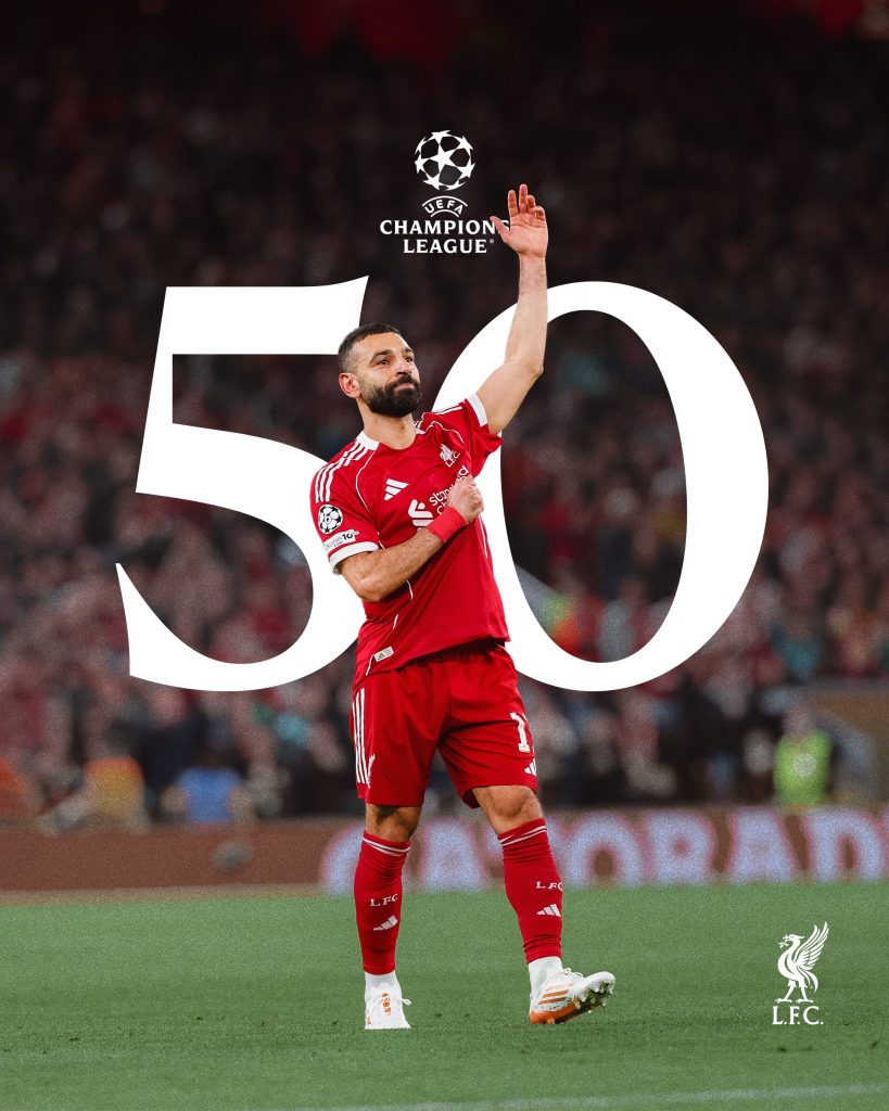 Liverpool Storm Past Galatasaray with 4:0 Comeback Victory - Photo Credit : Liverpool, X