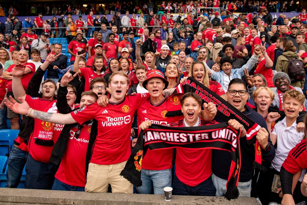 Manchester United fans - Photo Credit :  The New York Times