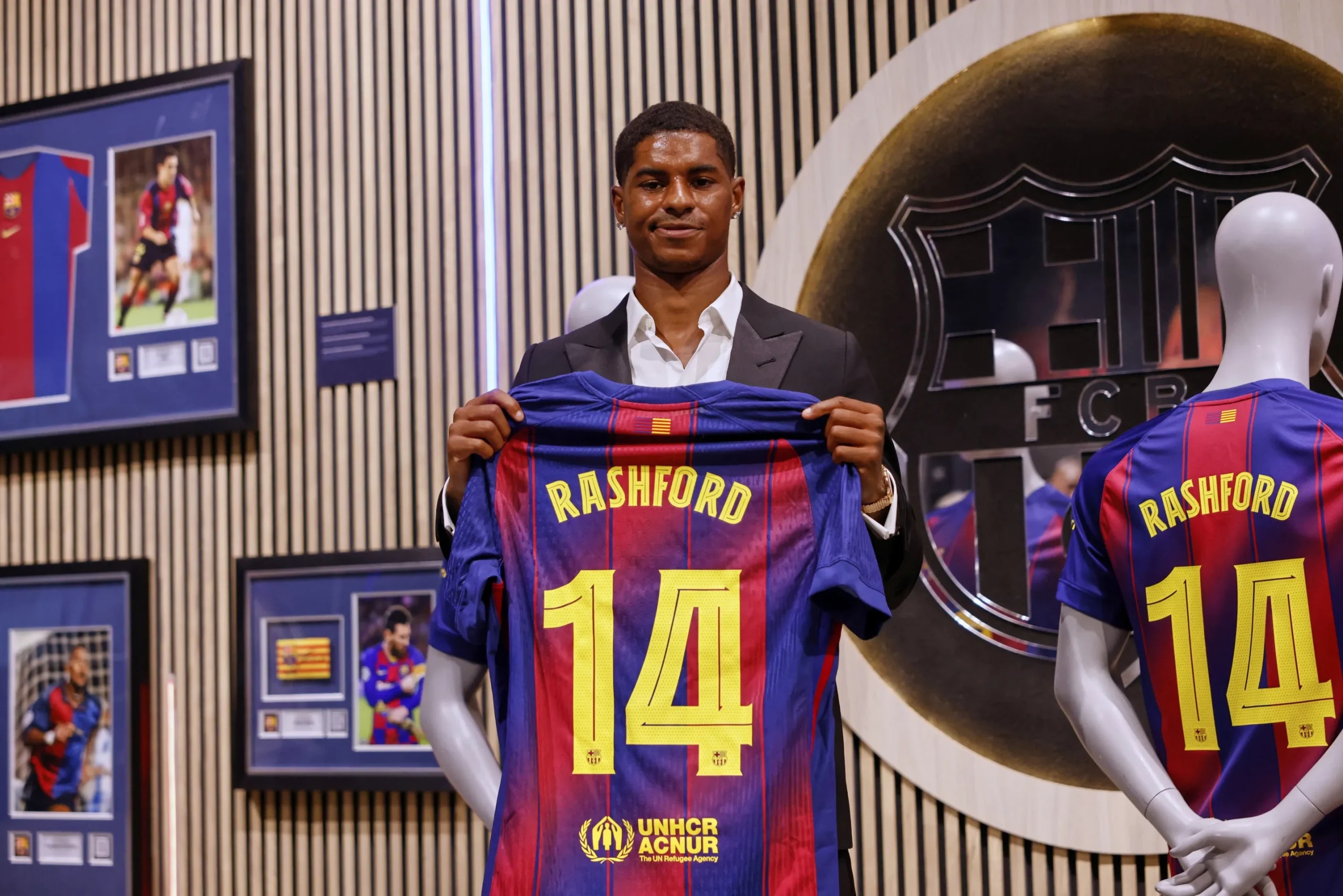 Marcus Rashford signs for Barcelona on a season long loan from Manchester United - Photo Credit : AP News