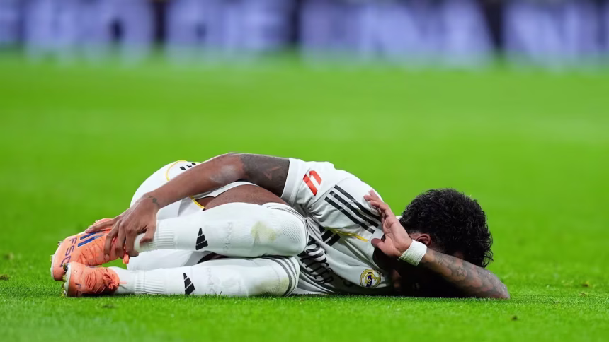 Rodrygo injury. (photo credit: real madrid media)