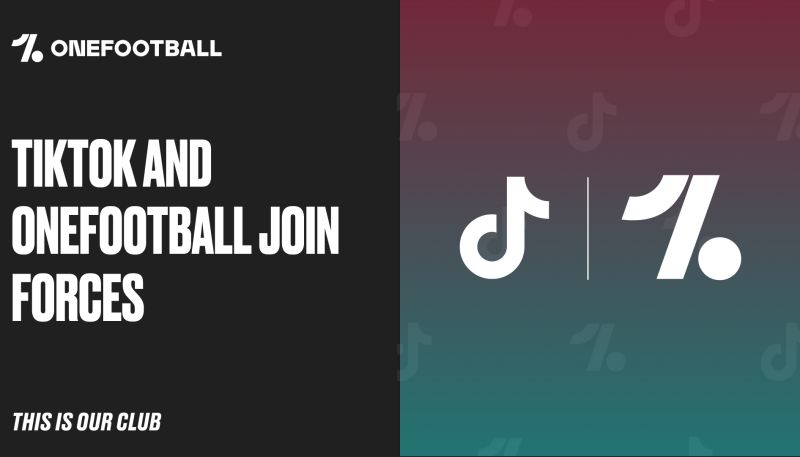 OneFootball Announces Official Partnership with TikTok - Photo Credit : Onefootball, Linkedin
