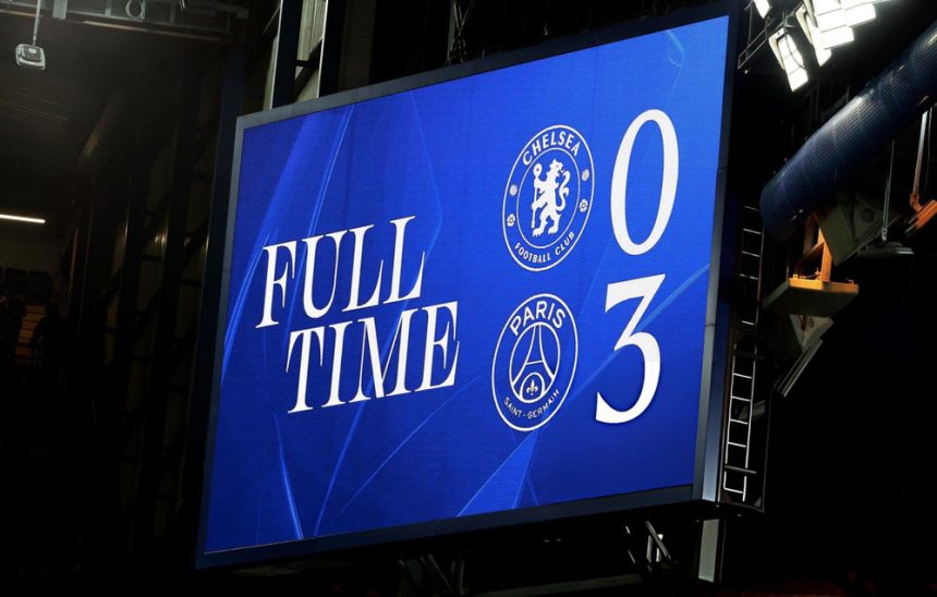 PSG sends Chelsea home after thrashing them 3:0 at the Stamford Bridge - Photo Credit : Softfootball Media