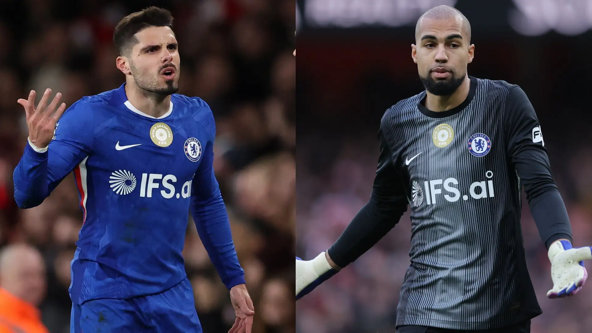 Robert Sánchez and Pedro Neto - Photo Credit : Goal