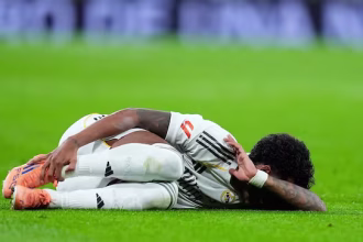 Rodrygo injuried while reperesnenting Real Madrid - Photo Credit : Diario AS