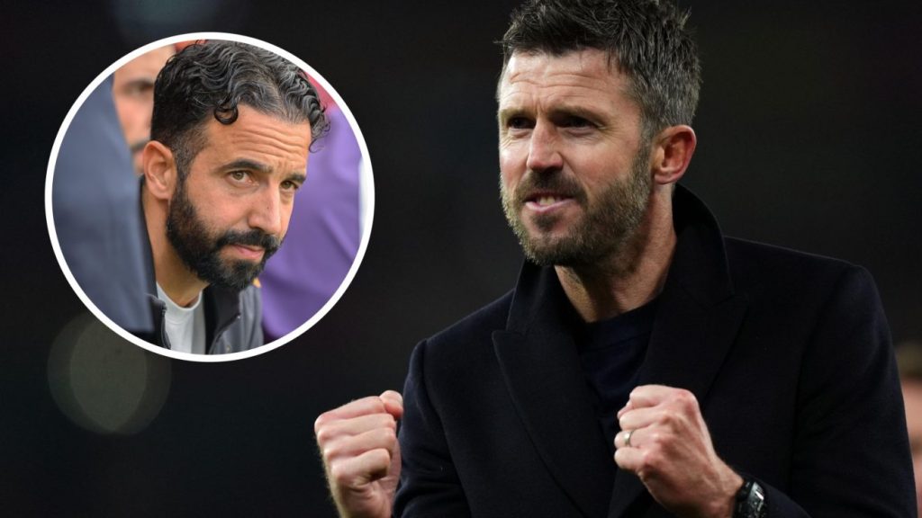 Ruben Amorim and Michael Carrick - Photo Credit : Football365